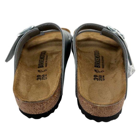 Birkenstock Women's Arizona Sandals | Silver | Size 11 **NEW - Picture 5 of 8